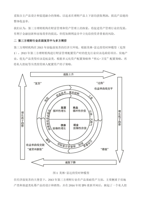 第三方理财公司产品设计与渠道融合之路.docx