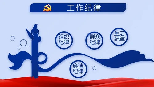 蓝色大气公安警察派出所年年终总结动态PPT模板