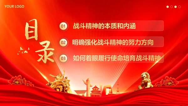 培育战斗精神PPT课件部队