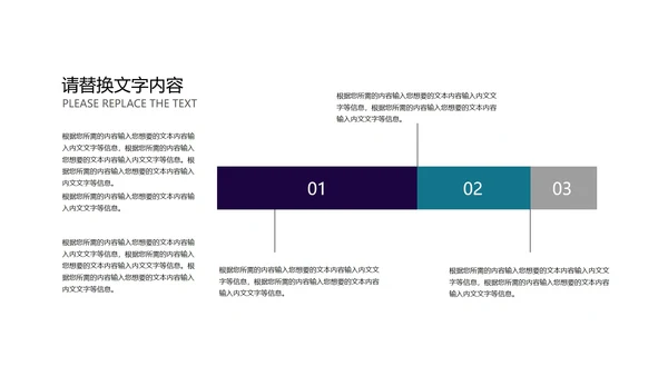 深蓝科技渐变几何风商业融资计划书PPT模板