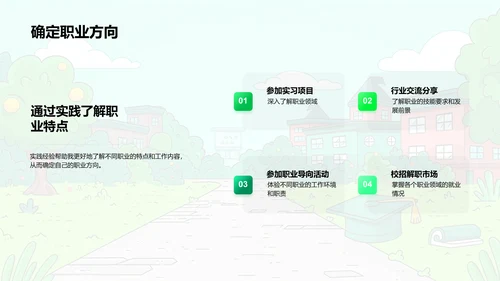 大学实习心得分享PPT模板