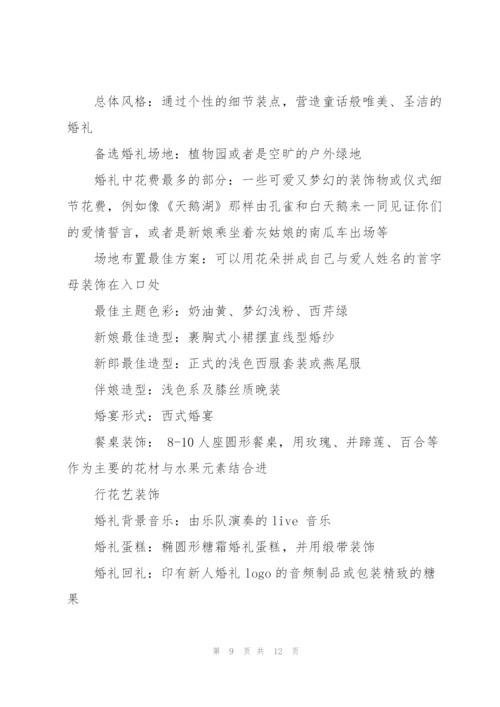 有关婚礼活动的策划方案范本.docx