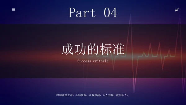 心肺复苏主题科普PPT模板