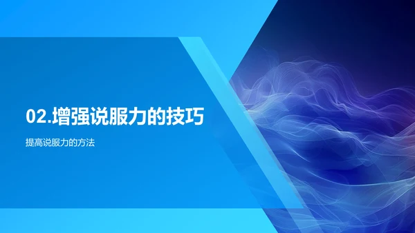 商务演讲技巧PPT模板