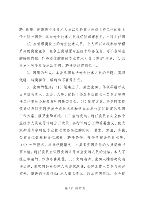 县委副书记在医院全员竞聘上岗动员大会上的讲话 (4).docx