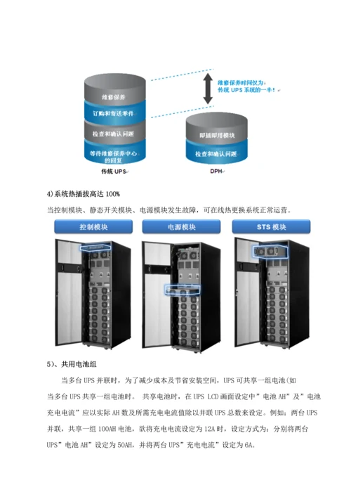 DPH系列UPS重点技术专题方案台达.docx