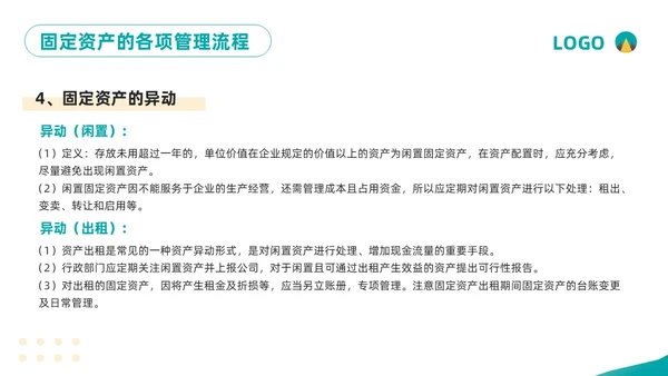 黄绿简约企业固定资产管理培训PPT模板宣传PPT动态PPT固定资产培训