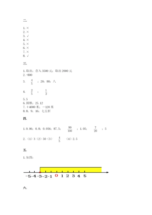 贵州省贵阳市小升初数学试卷附参考答案【b卷】.docx