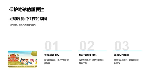 校园环保实践教育PPT模板