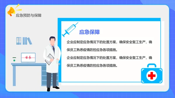 企业复工复产病毒防控方案PPT模板