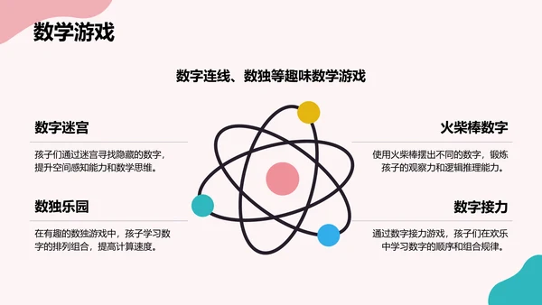 粉色卡通风可爱卡通幼儿园通用模板PPT模板