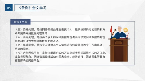 2024年网络数据安全管理条例解读学习PPT课件