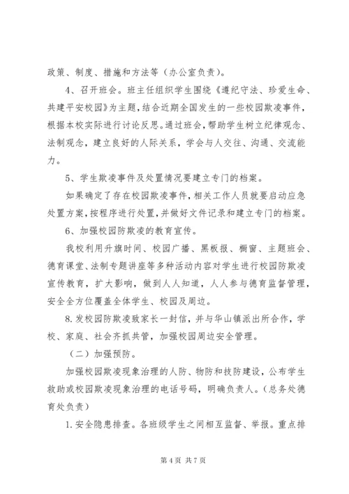 学校园欺凌专项治理工作总结.docx