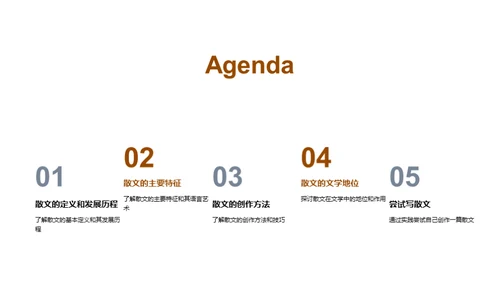 散文艺术探索