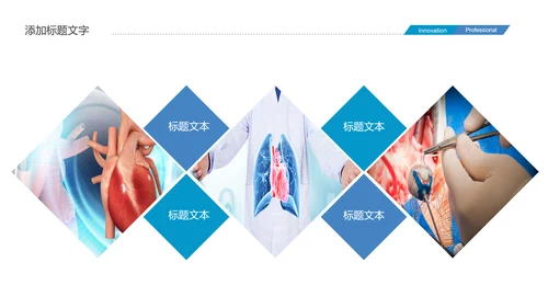 医疗心脏器官研究医学报告动态PPT模板