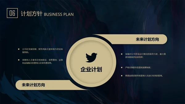 质感高端通用PPT商业计划书