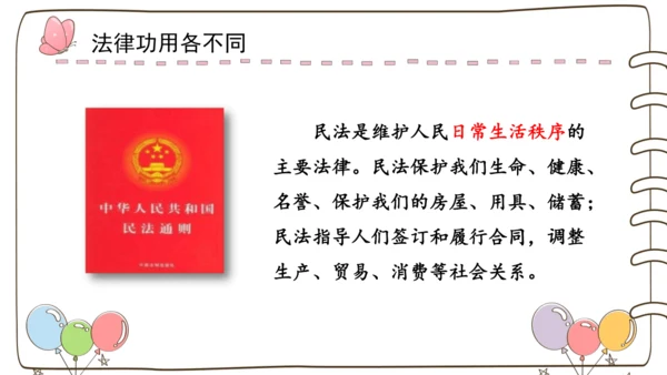 1 感受生活中的法律  课件-道德与法治六年级上册统编版