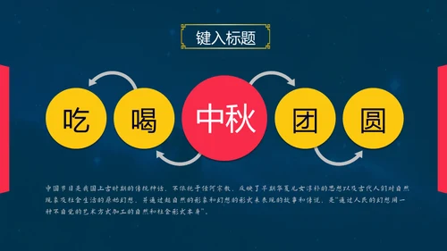 中秋国庆钜惠全城通用PPT模板