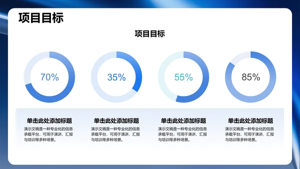 项目答辩汇报展示PPT模板