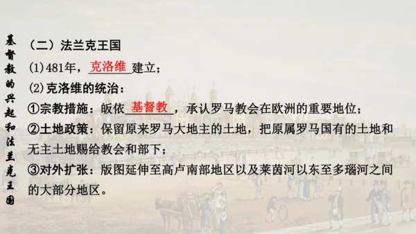 第三单元封建时代的欧洲  单元复习课件（29张PPT）