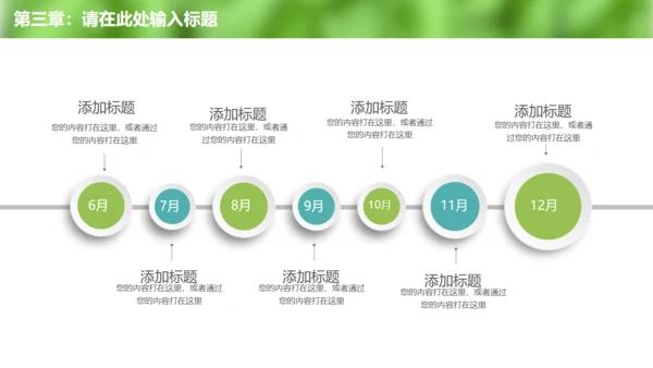 清新绿色环保宣传教育工作总结通用PPT模板