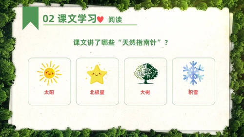 绿色简约实拍要是你在野外迷了路二年级语文下册说课PPT课件小学语文二年级下册课件