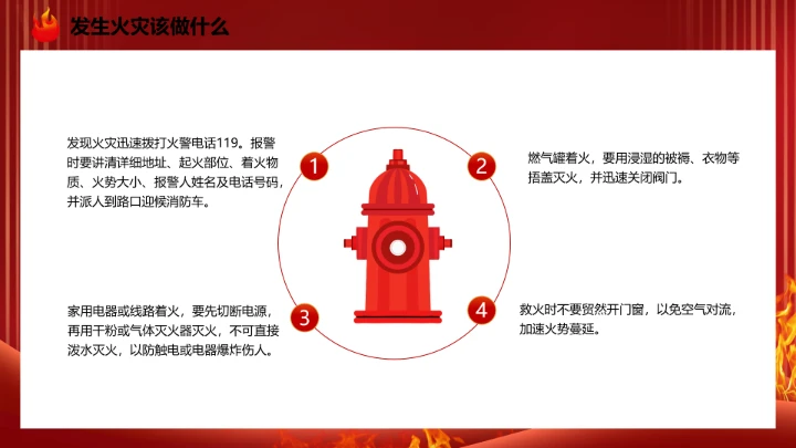 119全国消防日主题预防为主，生命安全至上 课件