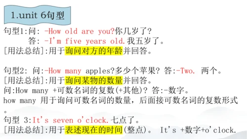 2024年新版PEP人教版三年级英语期末总复习（复习期间可重复用）unit1-unit6全面知识梳理