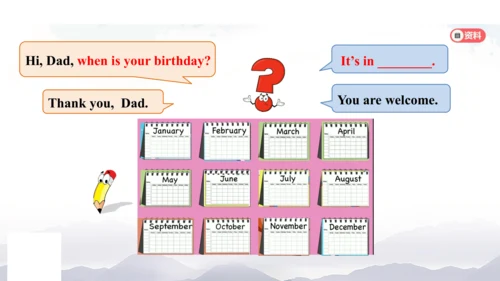 Unit 6 Birthdays Lesson 2 课件(共29张PPT)