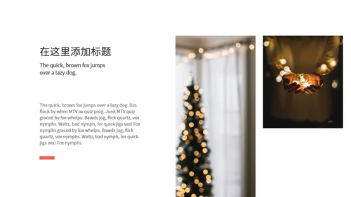 高端奢华风圣诞节商业活动策划通用PPT模板