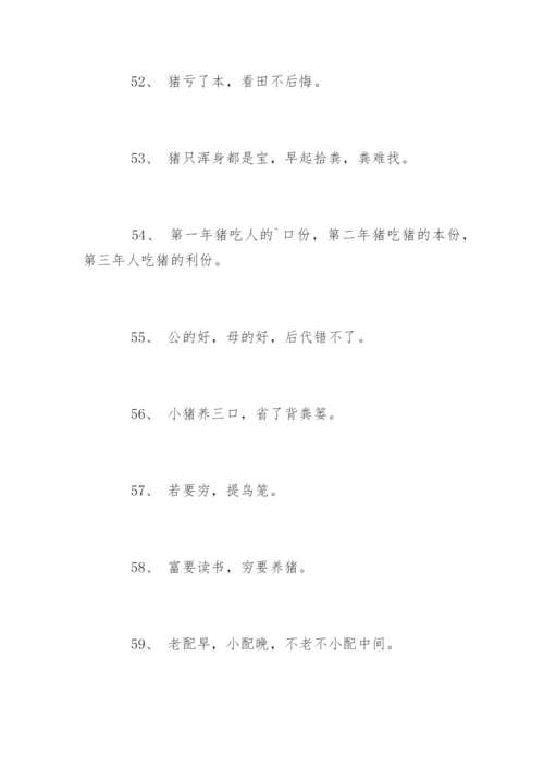 养猪的谚语.docx