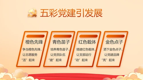 奋斗百年路启航新征程PPT动态模板