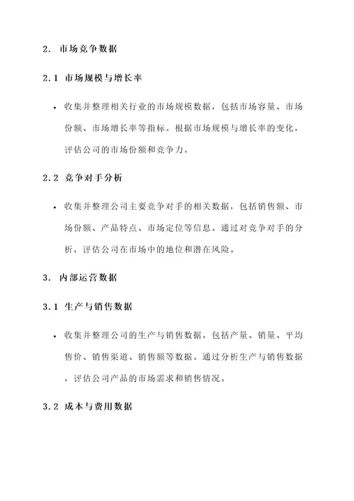 公司年度经营分析方案