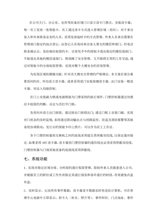 Bostex联网一卡通基础管理系统专题方案门禁梯控.docx