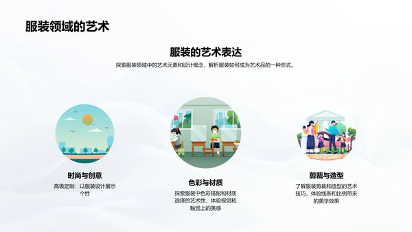 生活中的艺术教学PPT模板