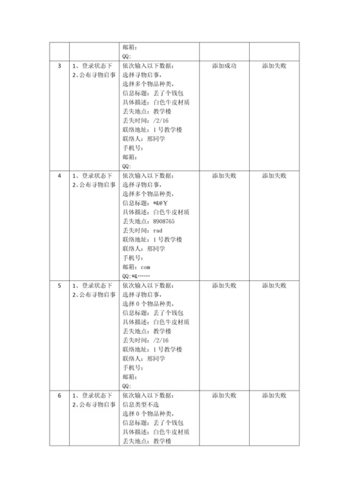 软件测试专业课程设计方案报告.docx