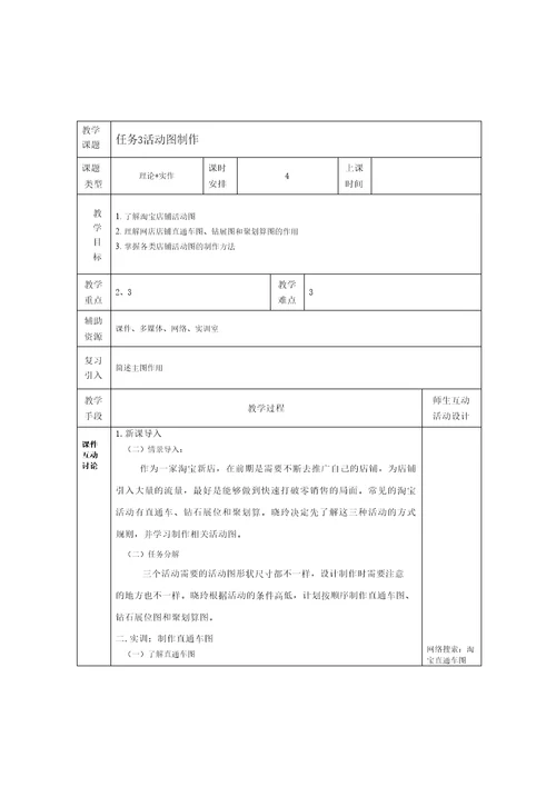 网店装修教案项目2店铺图设计