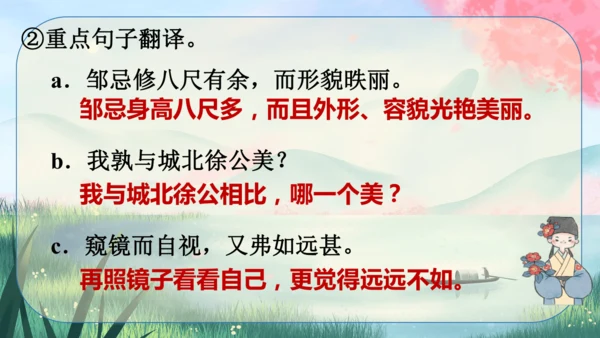 21《邹忌讽齐王纳谏》课件