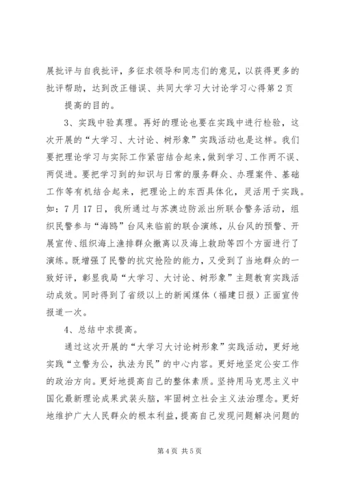 大学习大讨论学习心得.docx