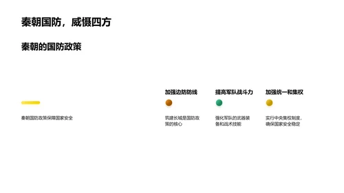 秦朝长城的国防意义PPT模板