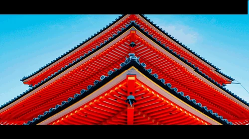 东京旅游酷炫图文相册快闪动画通用PPT模板