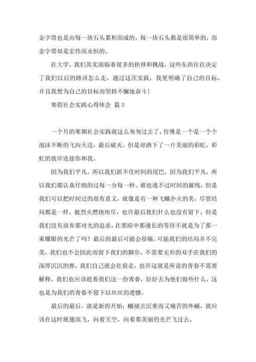 有关寒假社会实践心得体会四篇.docx