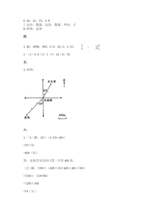 贵州省【小升初】2023年小升初数学试卷含答案（名师推荐）.docx