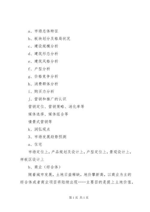 房地产市场调研报告提纲范文.docx