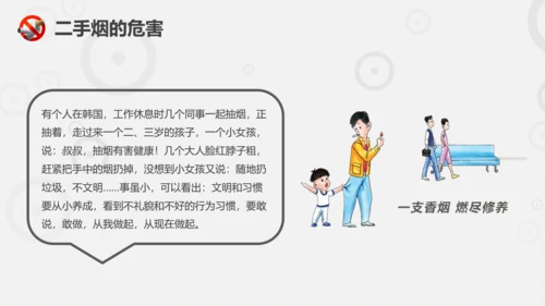 吸烟有害健康世界无烟日主题教育PPT课件