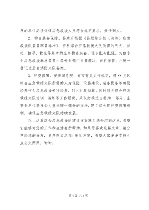 综合应急救援队建设方案.docx