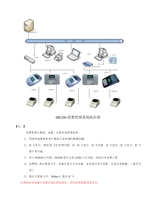HKK网络收费系统重点标准专题方案.docx