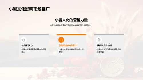 小暑文化与市场策略