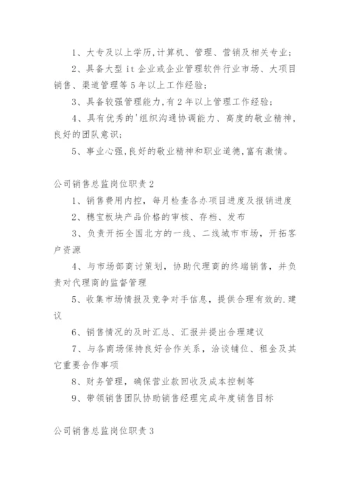 公司销售总监岗位职责.docx