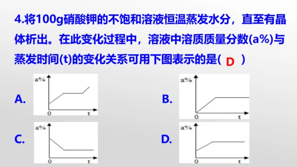 课题3 溶液的浓度-(共36张PPT)2023-2024学年九年级化学下册同步优质课件（人教版）